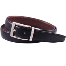 Ceinture en cuir réversible pour homme en cuir réversible